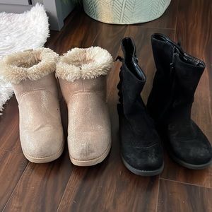Cat&Jack girls boots size 12 and 1